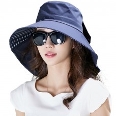 Siggi Mujers Wide Brim Summer Sun Flap Bill Cap Cotton Hat Neck Cover UPF 50+ Na 688168927744 eb-69746901